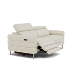 Hoy 3 Seater Recliner Sofa - 3 Str W/ 2 Power Recliner W/ 2 Power Headrest Cat NL/O - Power with Power Headrest & USB — O7015 Oslo Light Grey, gallery image 1
