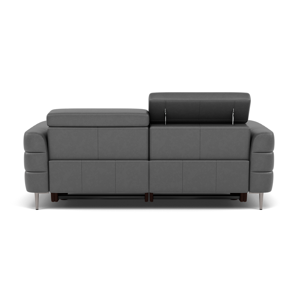 Hoy 3 Seater Recliner Sofa - 3 Str W/ 2 Power Recliner W/ 2 Power Headrest Cat NL/O - Power with Power Headrest & USB — O7300 Orlando Dark Grey, gallery image 2