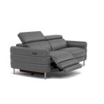 Hoy 3 Seater Recliner Sofa - 3 Str W/ 2 Power Recliner W/ 2 Power Headrest Cat NL/O - Power with Power Headrest & USB — O7300 Orlando Dark Grey, gallery image 1