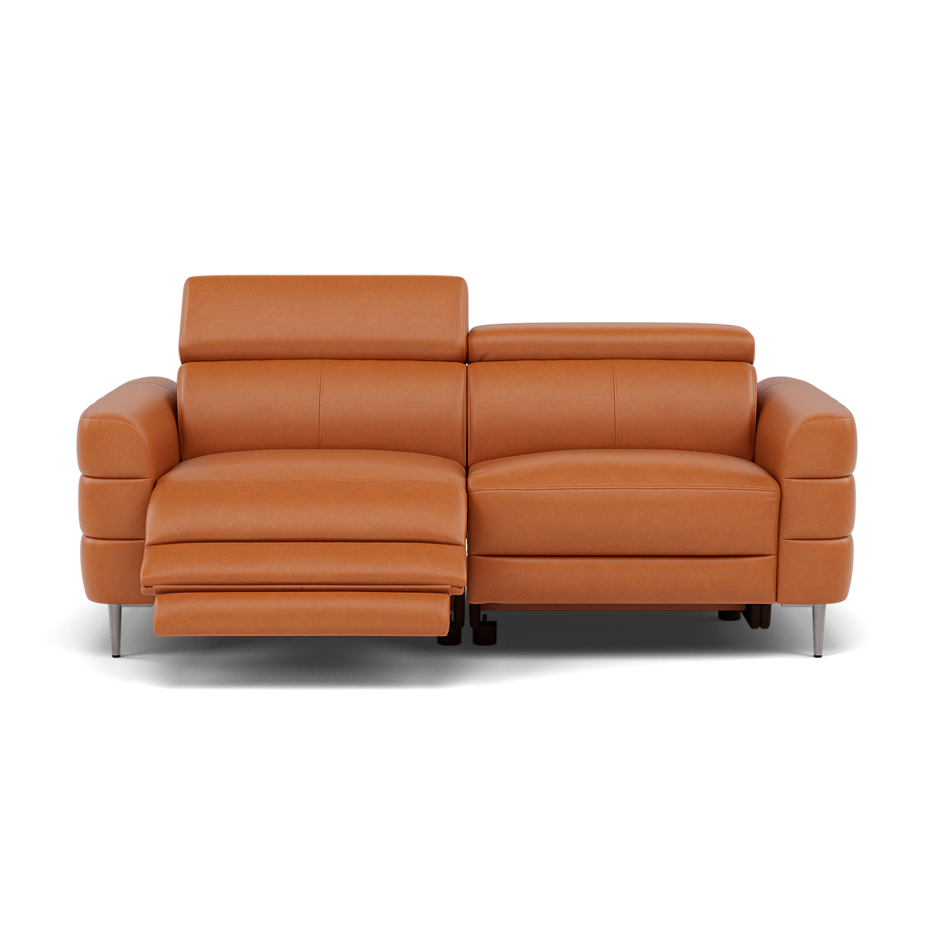 Hoy 3 Seater Recliner Sofa - 3 Str W/ 2 Power Recliner W/ 2 Power Headrest Cat NL/O - Power with Power Headrest & USB 3 Seater Sofas Sterling Home 12 O7303 Orlando Meerkat