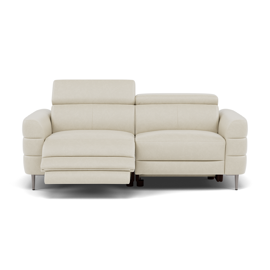 Hoy 3 Seater Recliner Sofa - 3 Str W/ 2 Power Recliner W/ 2 Power Headrest Cat NL/O - Power with Power Headrest & USB 3 Seater Sofas Sterling Home 8 O7015 Oslo Light Grey