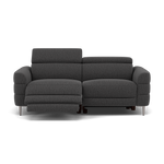 Hoy 3 Seater Recliner Sofa - 3 Str W/ 2 Power Recliner W/ 2 Power Headrest Fabric - Power with Power Headrest & USB 3 Seater Sofas Sterling Home 7 KB-1295-UK Amigo Coal