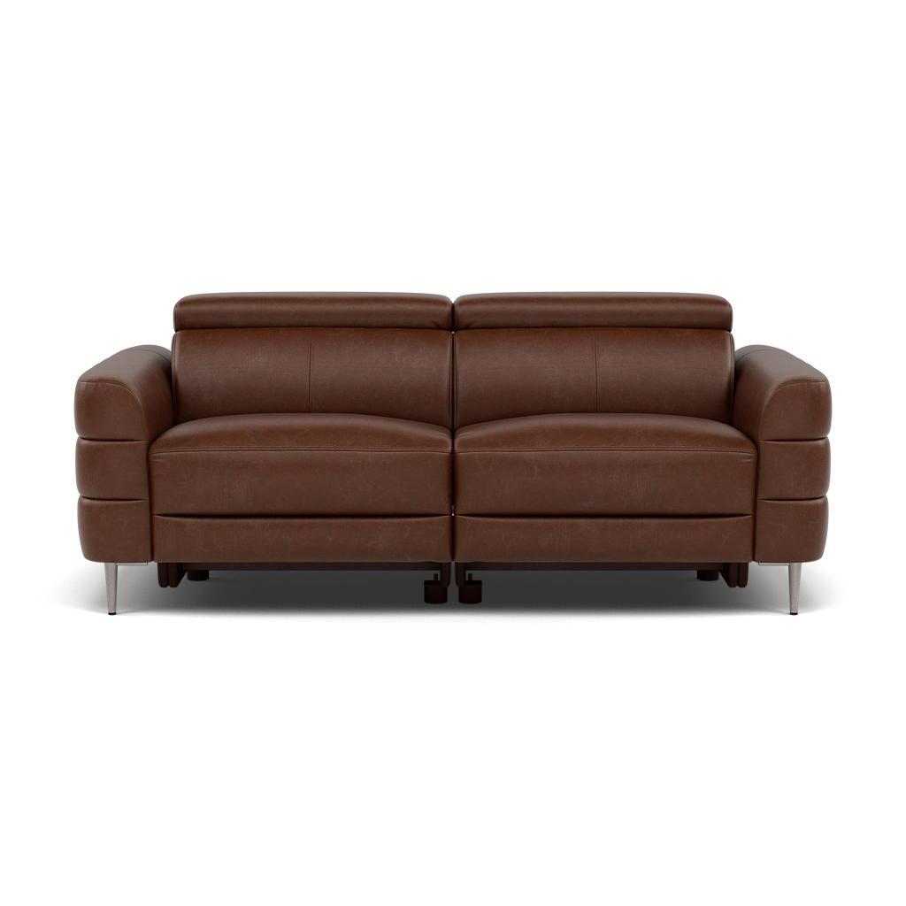 Hoy 3 Seater Sofa - 3 Str Static W/Manual Headrest Cat M 3 Seater Sofas Sterling Home 3 M1595 Monaco Coffee