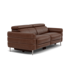 Hoy 3 Seater Sofa - 3 Str Static W/Manual Headrest Cat M — M1595 Monaco Coffee, gallery image 1