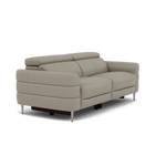 Hoy 3 Seater Sofa - 3 Str Static W/Manual Headrest Cat M — M5653 Melbourne Light Grey, gallery image 1
