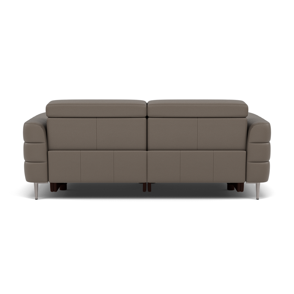 Hoy 3 Seater Sofa - 3 Str Static W/Manual Headrest Cat M — M5655 Melbourne Dark Grey, gallery image 2