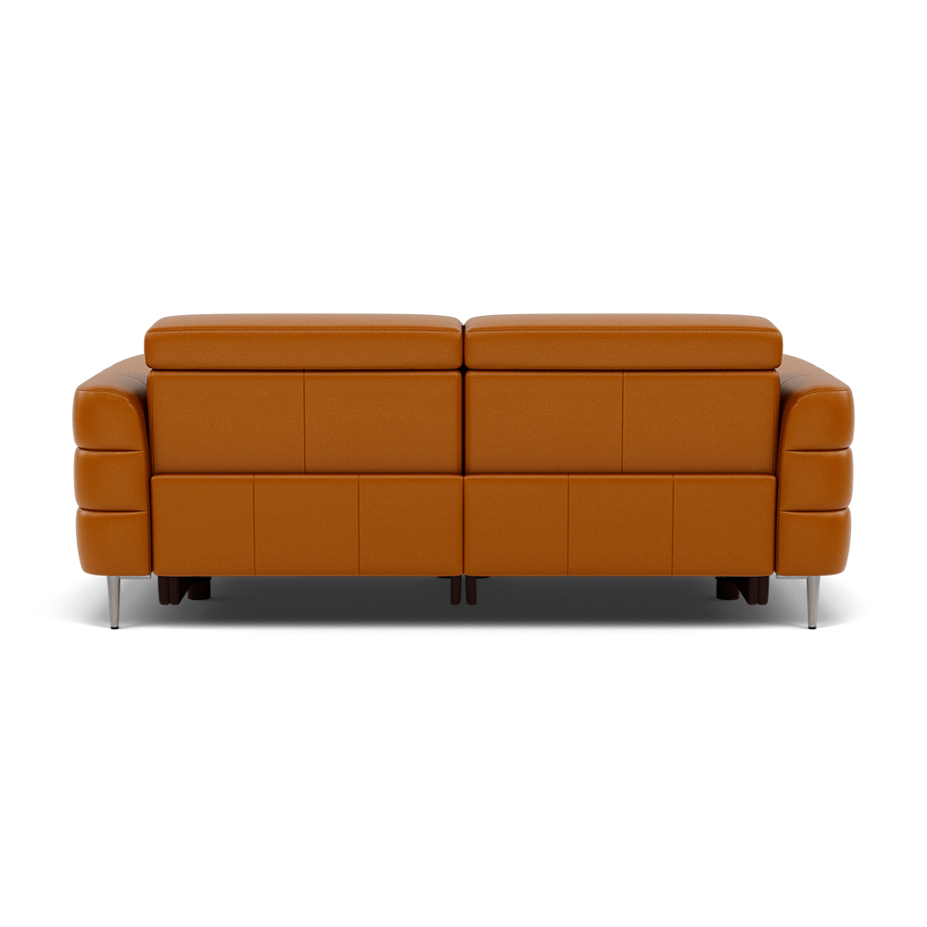 Hoy 3 Seater Sofa - 3 Str Static W/Manual Headrest Cat M — M5659 Melbourne Ochre, gallery image 2
