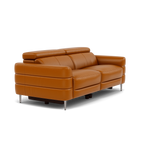 Hoy 3 Seater Sofa - 3 Str Static W/Manual Headrest Cat M — M5659 Melbourne Ochre, gallery image 1
