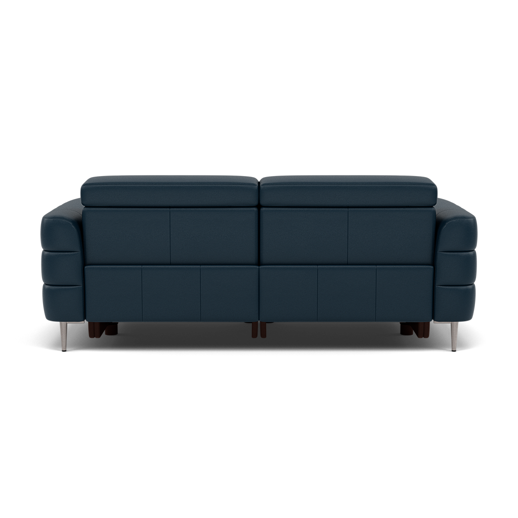 Hoy 3 Seater Sofa - 3 Str Static W/Manual Headrest Cat M — M5661 Melbourne Navy Blue, gallery image 2