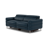 Hoy 3 Seater Sofa - 3 Str Static W/Manual Headrest Cat M — M5661 Melbourne Navy Blue, gallery image 3