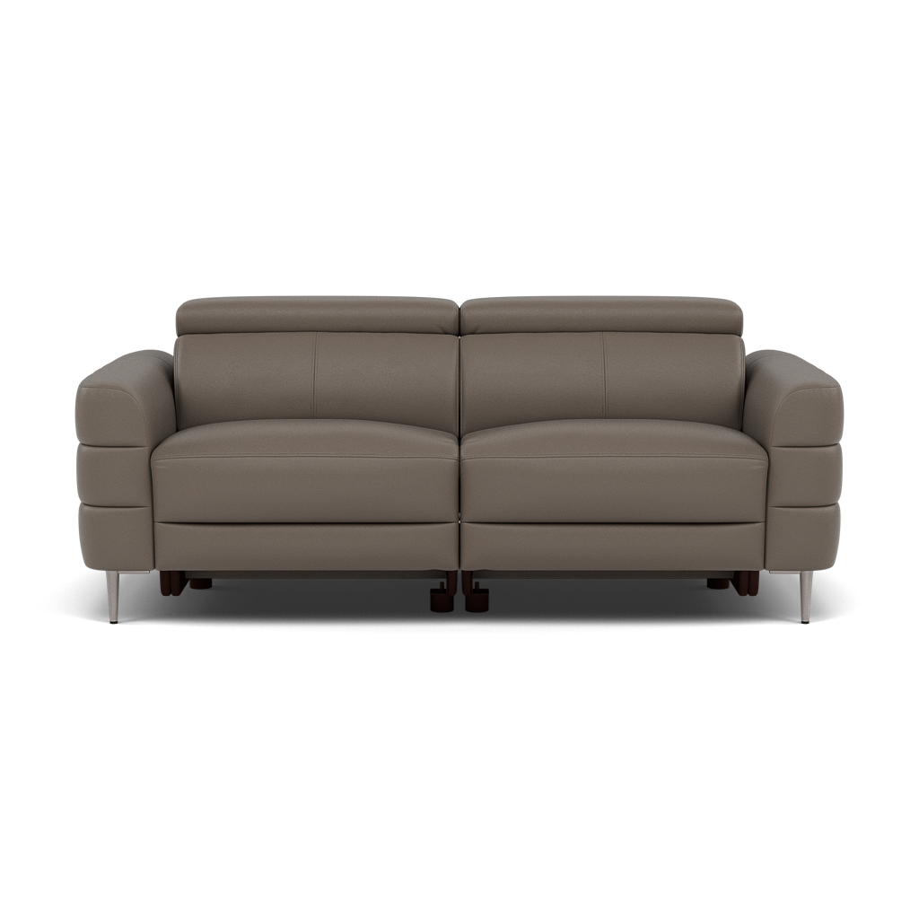 Hoy 3 Seater Sofa - 3 Str Static W/Manual Headrest Cat M 3 Seater Sofas Sterling Home 6 M5655 Melbourne Dark Grey