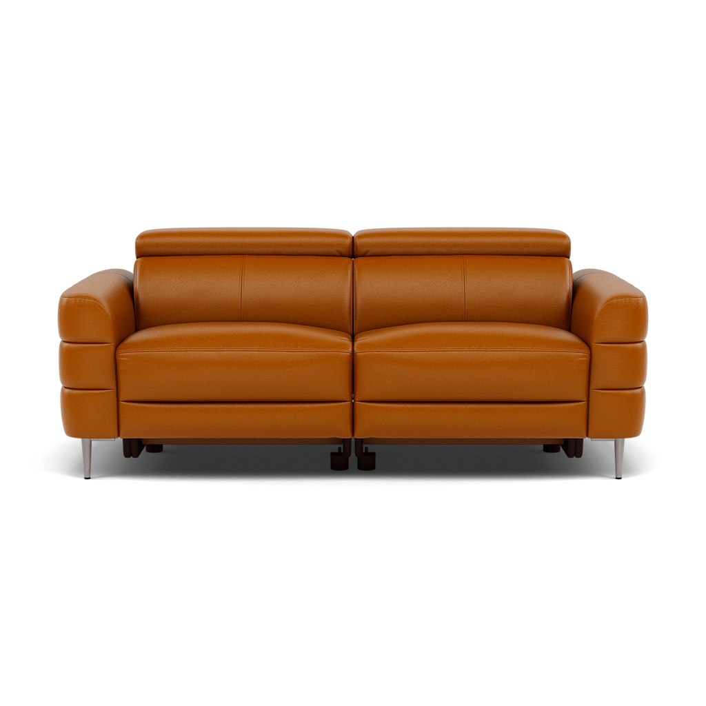 Hoy 3 Seater Sofa - 3 Str Static W/Manual Headrest Cat M 3 Seater Sofas Sterling Home 1 M5659 Melbourne Ochre