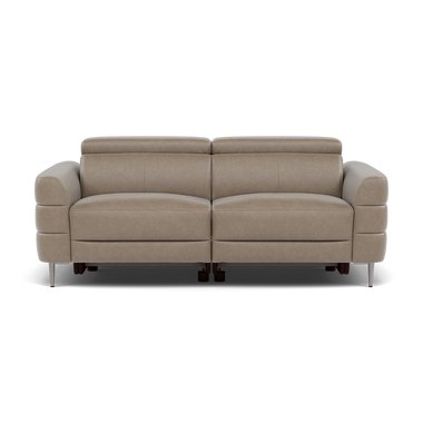 Hoy 3 Seater Sofa - 3 Str Static W/Manual Headrest Cat NL/O 3 Seater Sofas Sterling Home 9 O7023 Oslo Elephant Grey