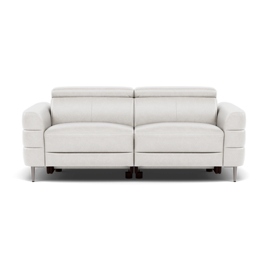 Hoy 3 Seater Sofa - 3 Str Static W/Manual Headrest Cat NL/O 3 Seater Sofas Sterling Home 11 O7304 Orlando Quiet Grey