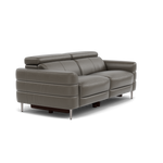 Hoy 3 Seater Sofa - 3 Str Static W/Manual Headrest Cat NL/O — NL5101 New York Anthkacite Grey, gallery image 1