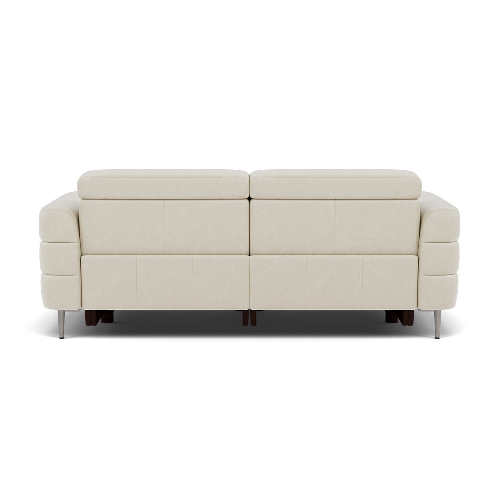 Hoy 3 Seater Sofa - 3 Str Static W/Manual Headrest Cat NL/O — O7015 Oslo Light Grey, gallery image 2