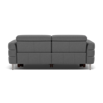 Hoy 3 Seater Sofa - 3 Str Static W/Manual Headrest Cat NL/O — O7300 Orlando Dark Grey, gallery image 2