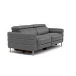 Hoy 3 Seater Sofa - 3 Str Static W/Manual Headrest Cat NL/O — O7300 Orlando Dark Grey, gallery image 1