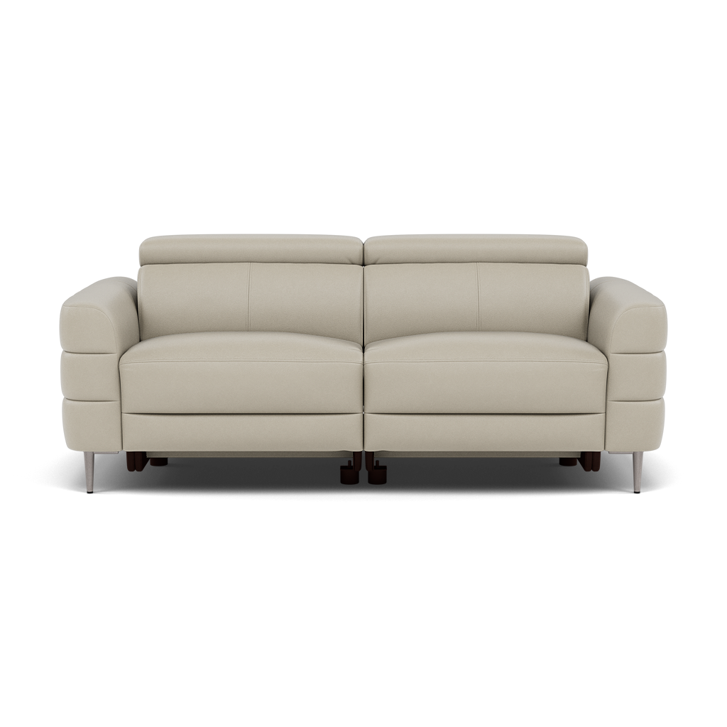 Hoy 3 Seater Sofa - 3 Str Static W/Manual Headrest Cat NL/O 3 Seater Sofas Sterling Home 7 NL5115 New York Light Grey