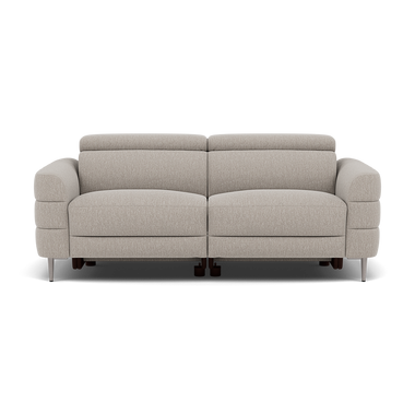 Hoy 3 Seater Sofa - 3 Str Static W/Manual Headrest Fabric 3 Seater Sofas Sterling Home 9 KB-1292-UK Amigo Dove