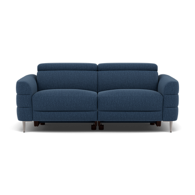 Hoy 3 Seater Sofa - 3 Str Static W/Manual Headrest Fabric 3 Seater Sofas Sterling Home 7 KB-1290-UK Amigo Navy