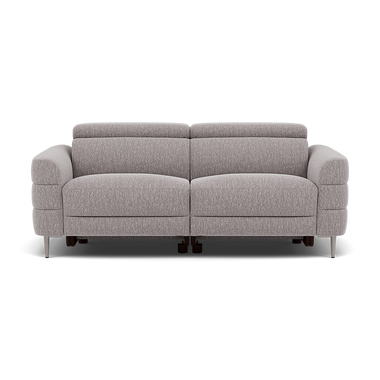 Hoy 3 Seater Sofa - 3 Str Static W/Manual Headrest Fabric 3 Seater Sofas Sterling Home 8 KB-1291-UK Amigo Granite