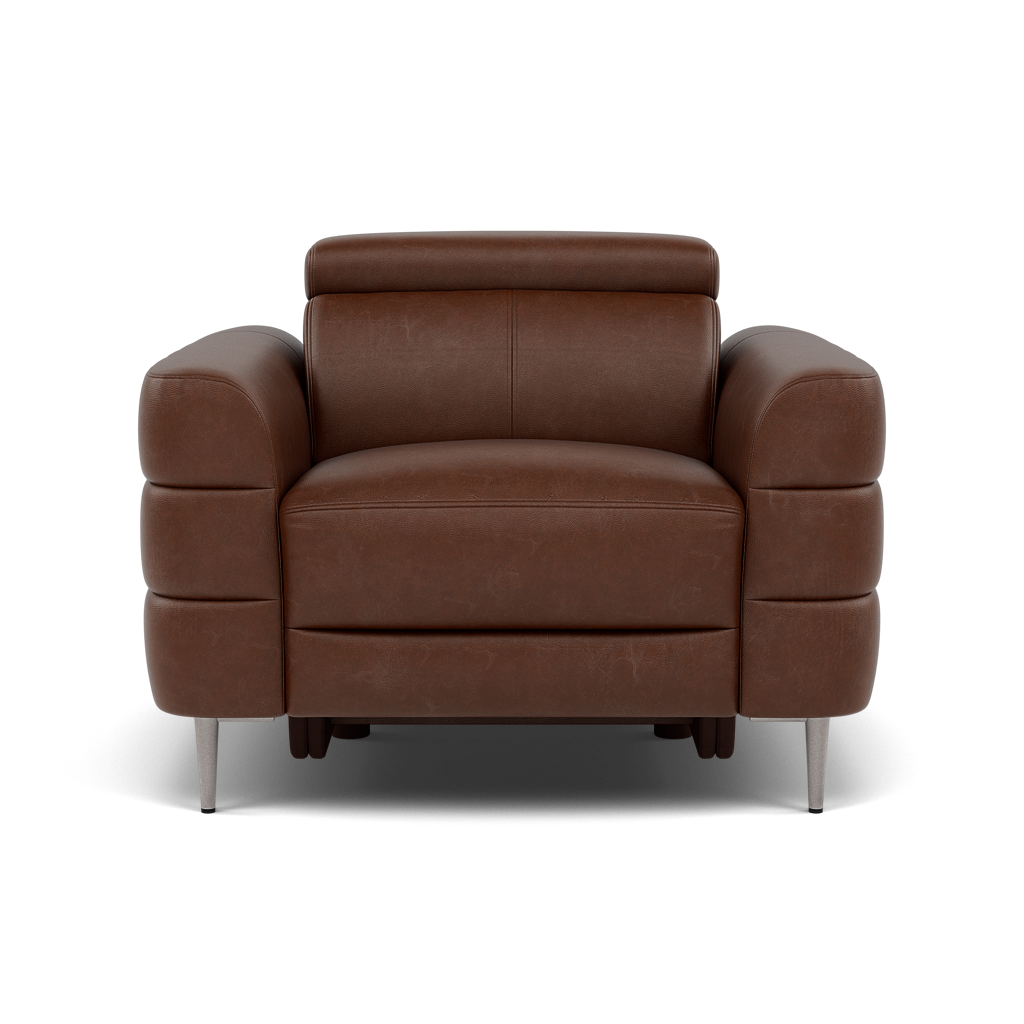 Hoy Armchair - Chair Static W/Manual Headrest Cat M Armchairs Sterling Home 2 M1595 Monaco Coffee