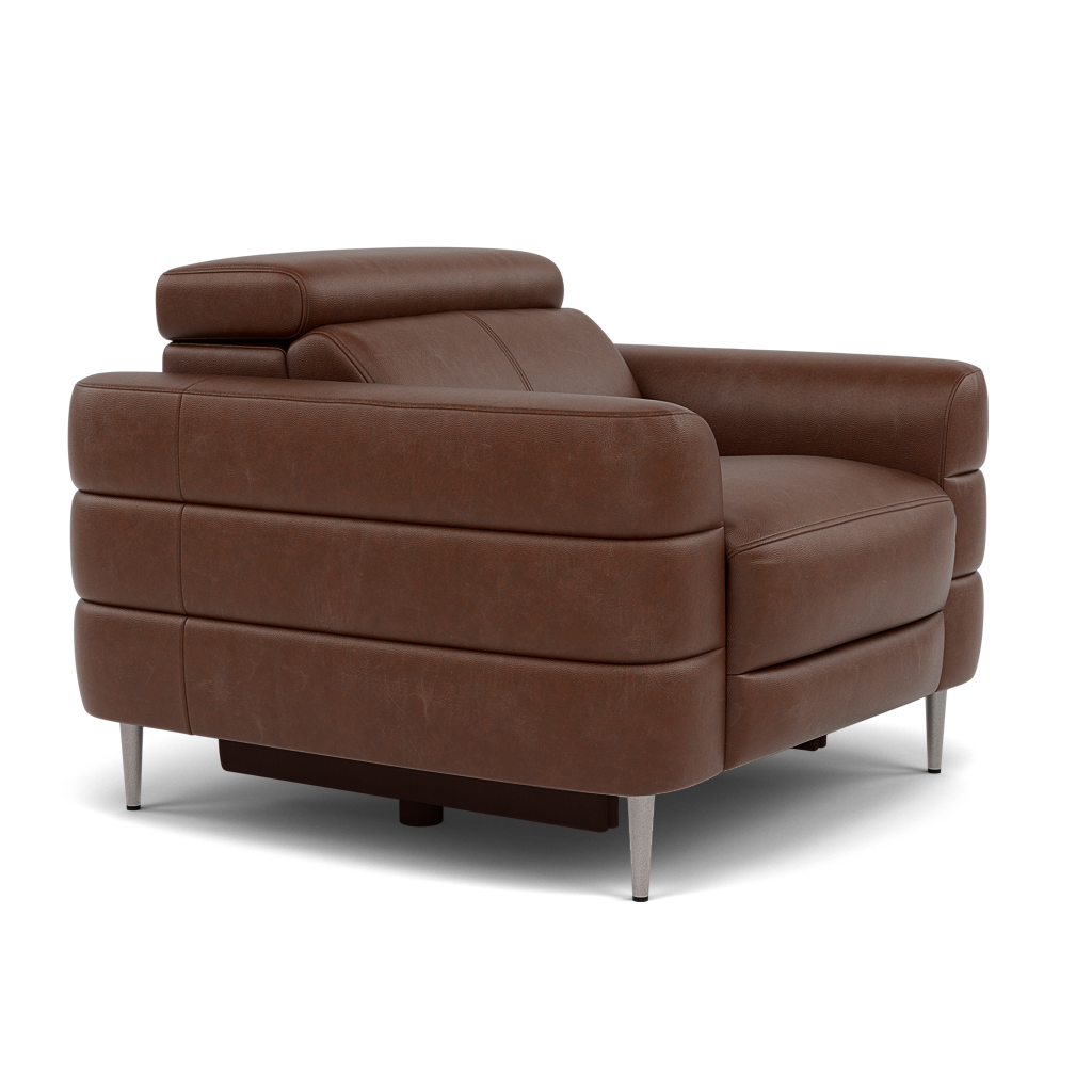 Hoy Armchair - Chair Static W/Manual Headrest Cat M — M1595 Monaco Coffee, gallery image 1