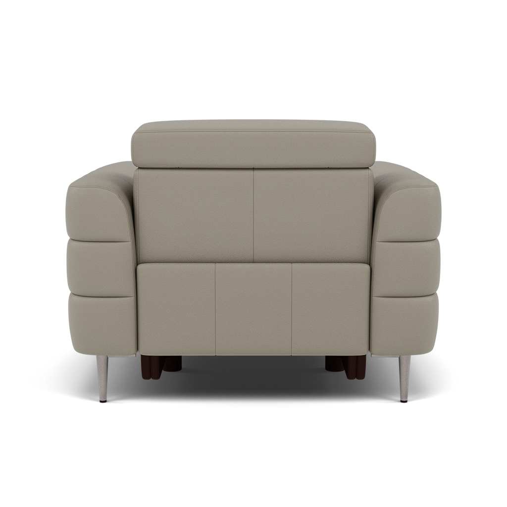 Hoy Armchair - Chair Static W/Manual Headrest Cat M — M5653 Melbourne Light Grey, gallery image 2