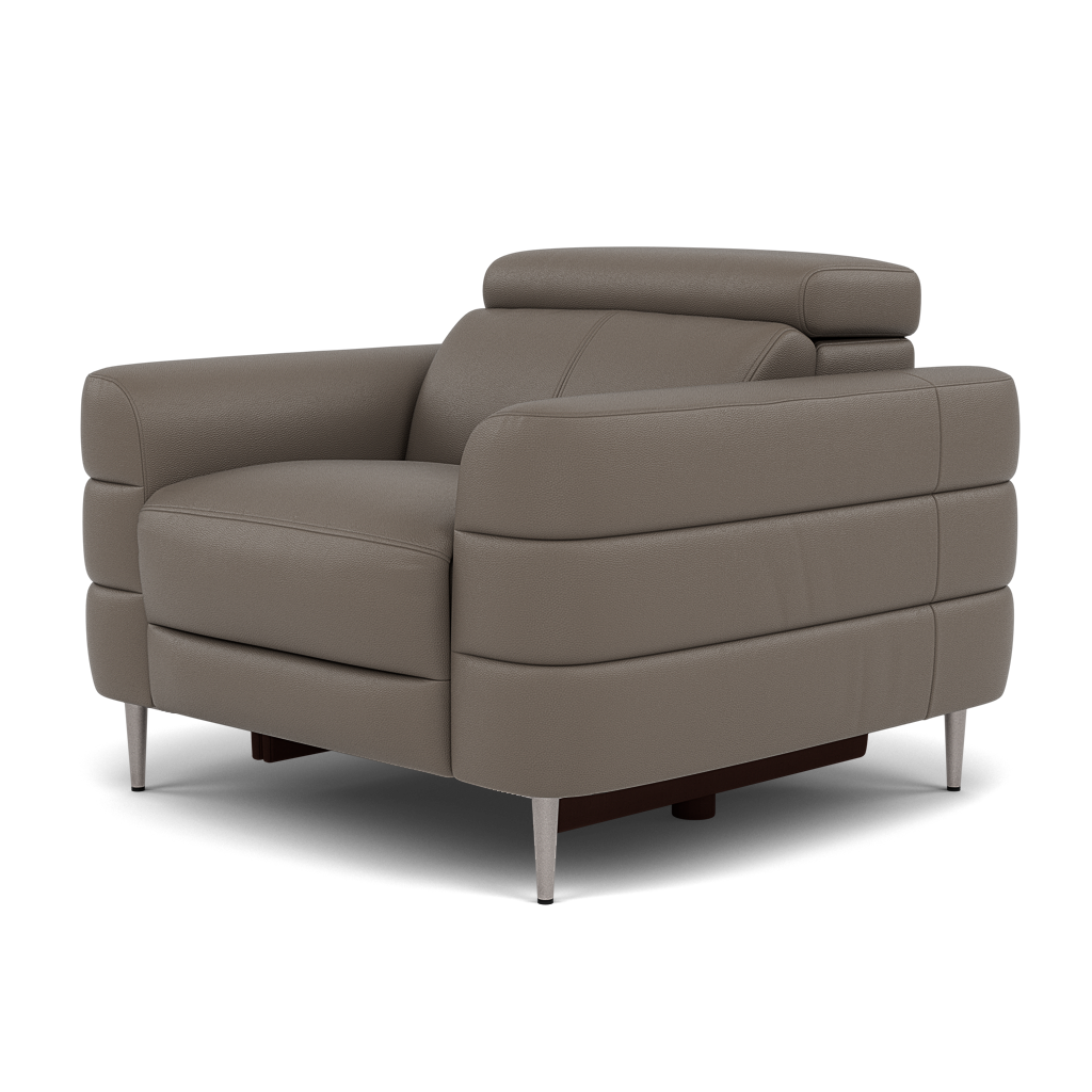 Hoy Armchair - Chair Static W/Manual Headrest Cat M — M5655 Melbourne Dark Grey, gallery image 3