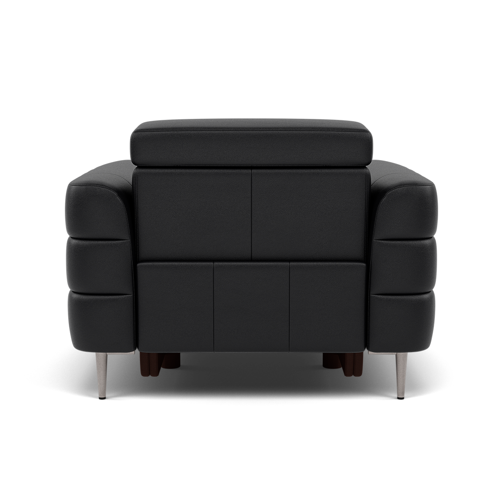 Hoy Armchair - Chair Static W/Manual Headrest Cat M — M5657 Melbourne Black, gallery image 2