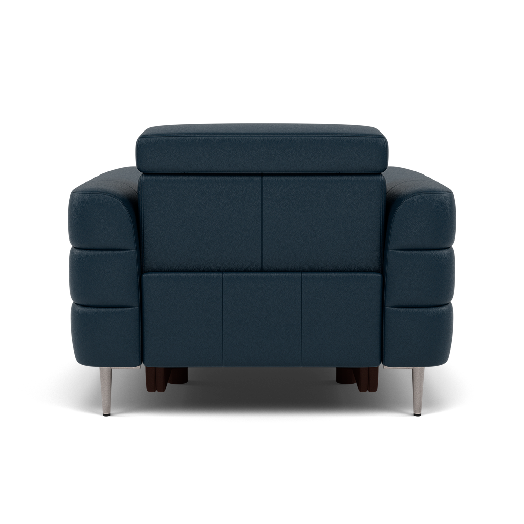 Hoy Armchair - Chair Static W/Manual Headrest Cat M — M5661 Melbourne Navy Blue, gallery image 2