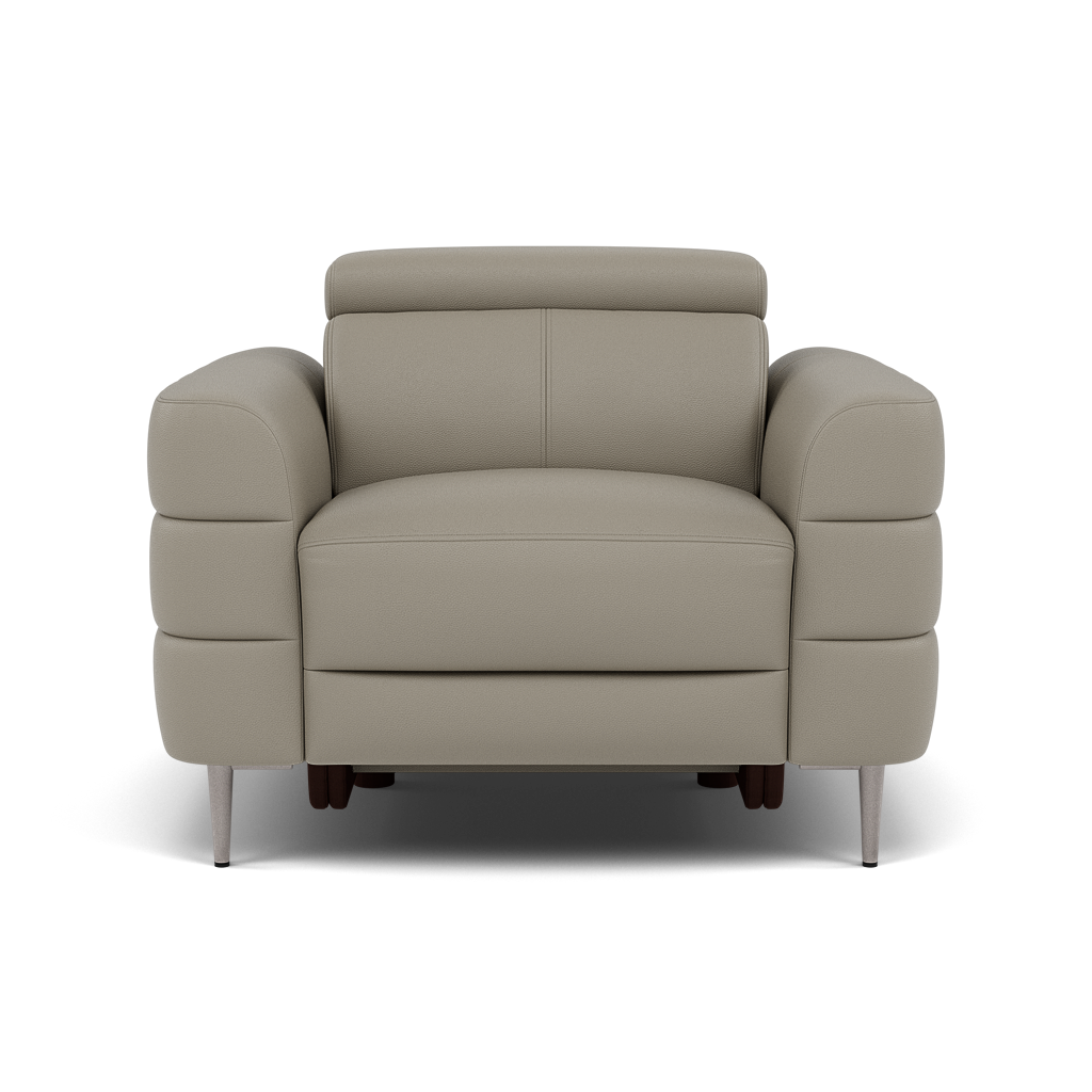 Hoy Armchair - Chair Static W/Manual Headrest Cat M Armchairs Sterling Home 3 M5653 Melbourne Light Grey