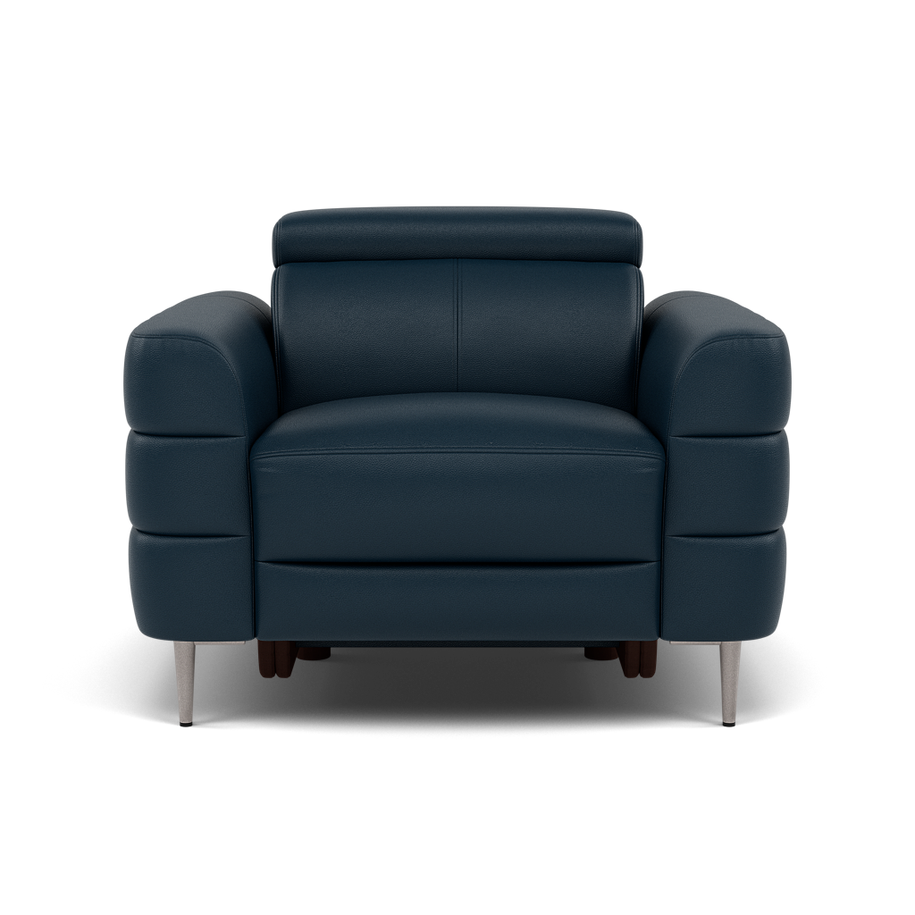Hoy Armchair - Chair Static W/Manual Headrest Cat M Armchairs Sterling Home 6 M5661 Melbourne Navy Blue