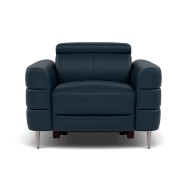 Hoy Armchair - Chair Static W/Manual Headrest Cat M Armchairs Sterling Home 6 M5661 Melbourne Navy Blue