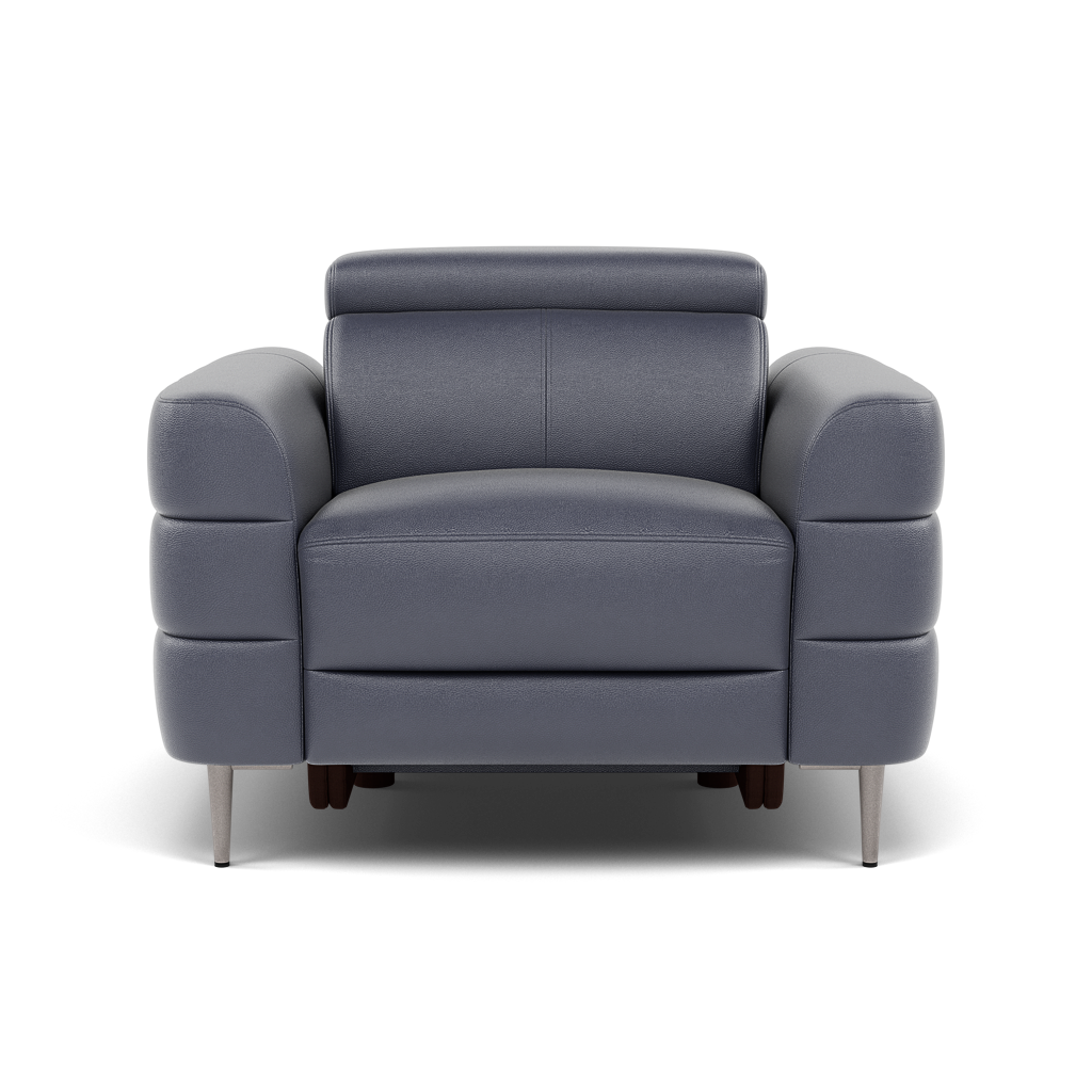 Hoy Armchair - Chair Static W/Manual Headrest Cat NL/O Sterling Home 1 NL5100 New York Dark Blue