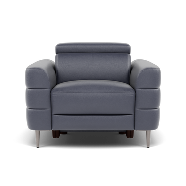 Hoy Armchair - Chair Static W/Manual Headrest Cat NL/O Sterling Home 1 NL5100 New York Dark Blue