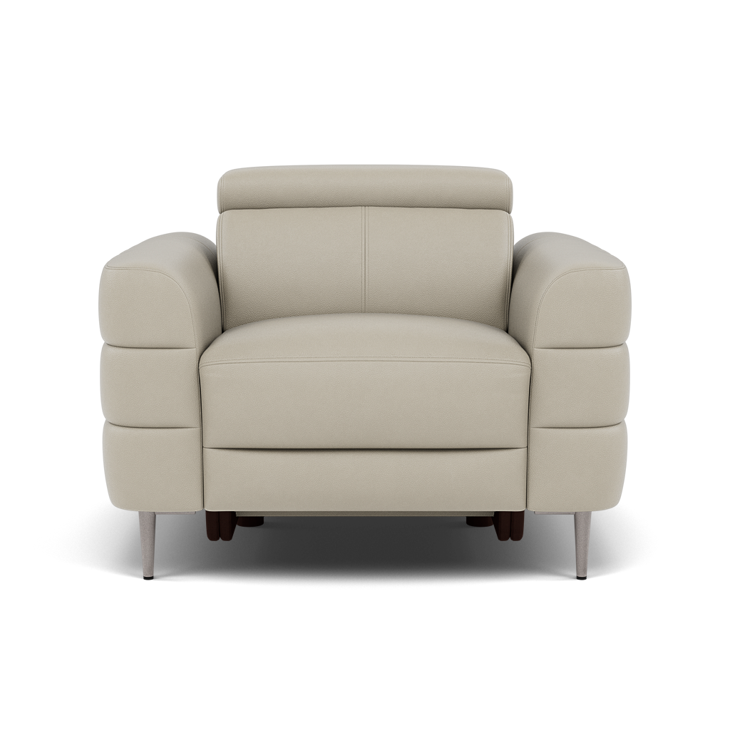 Hoy Armchair - Chair Static W/Manual Headrest Cat NL/O Sterling Home 6 NL5115 New York Light Grey