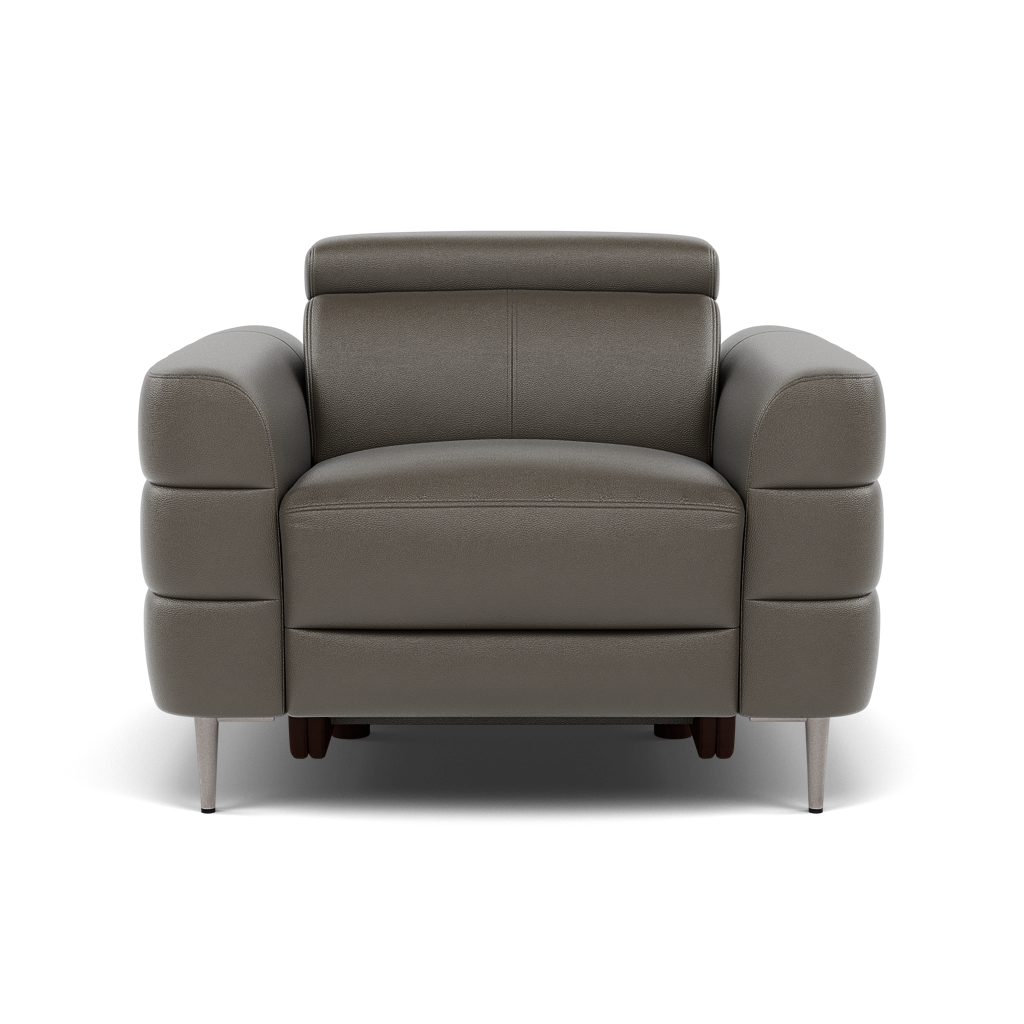 Hoy Armchair - Chair Static W/Manual Headrest Cat NL/O Sterling Home 2 NL5101 New York Anthkacite Grey