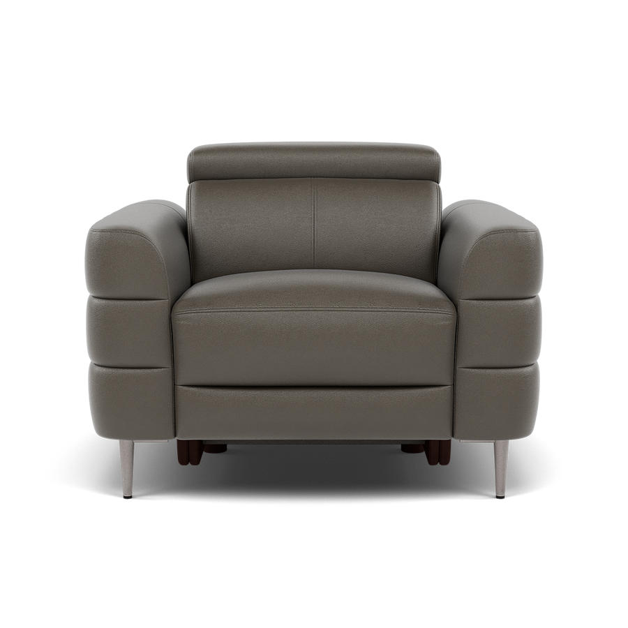 Hoy Armchair - Chair Static W/Manual Headrest Cat NL/O Sterling Home 2 NL5101 New York Anthkacite Grey