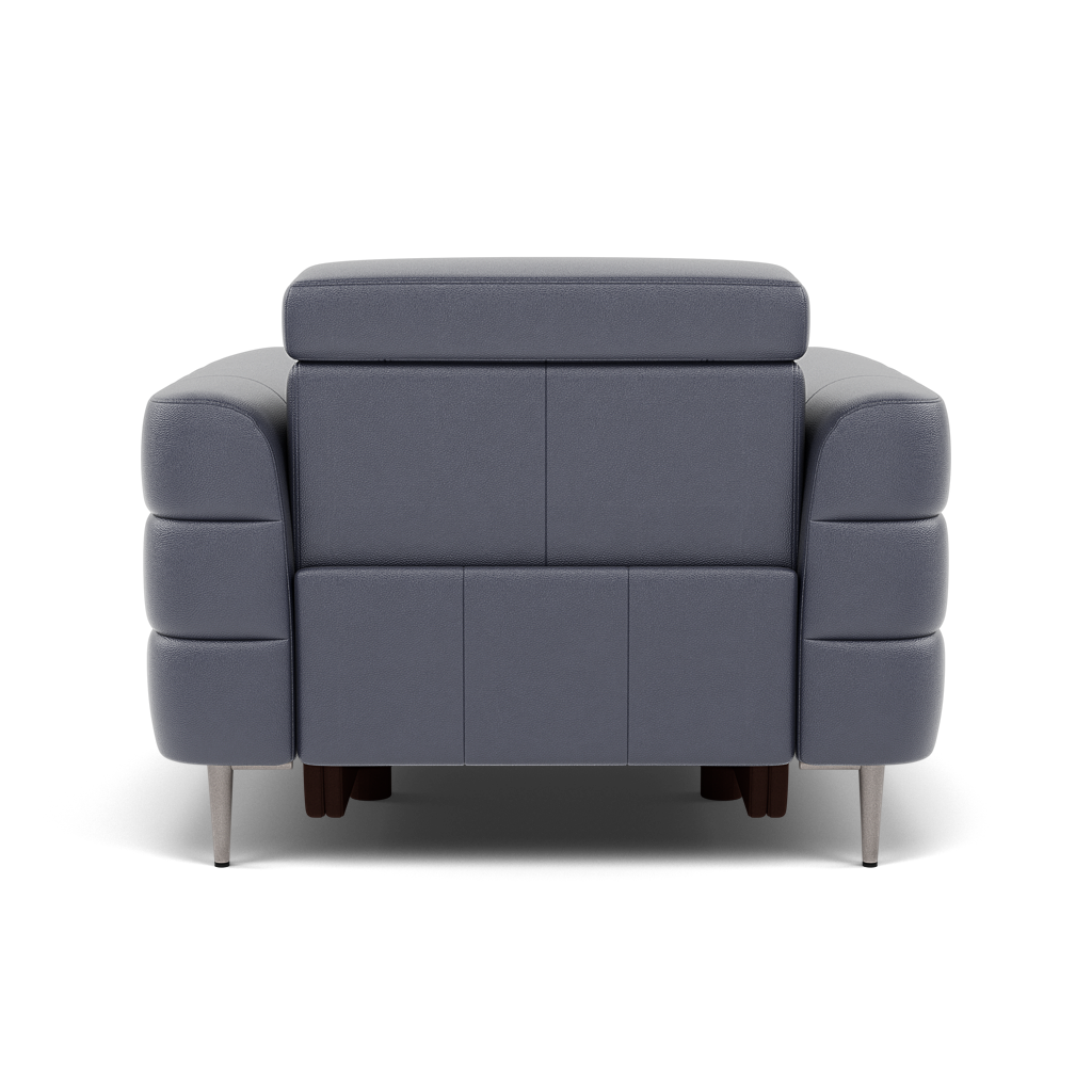 Hoy Armchair - Chair Static W/Manual Headrest Cat NL/O — NL5100 New York Dark Blue, gallery image 2