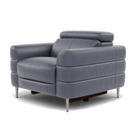 Hoy Armchair - Chair Static W/Manual Headrest Cat NL/O — NL5100 New York Dark Blue, gallery image 3
