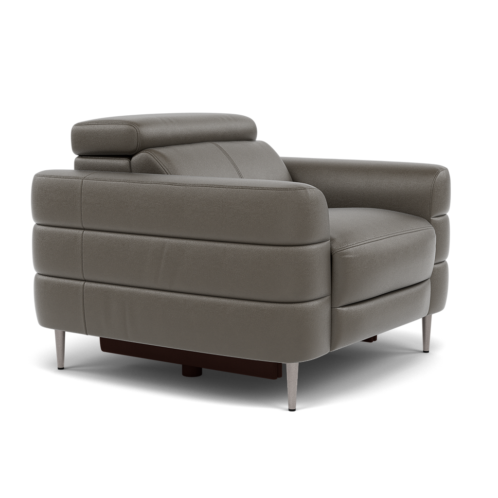 Hoy Armchair - Chair Static W/Manual Headrest Cat NL/O — NL5101 New York Anthkacite Grey, gallery image 1