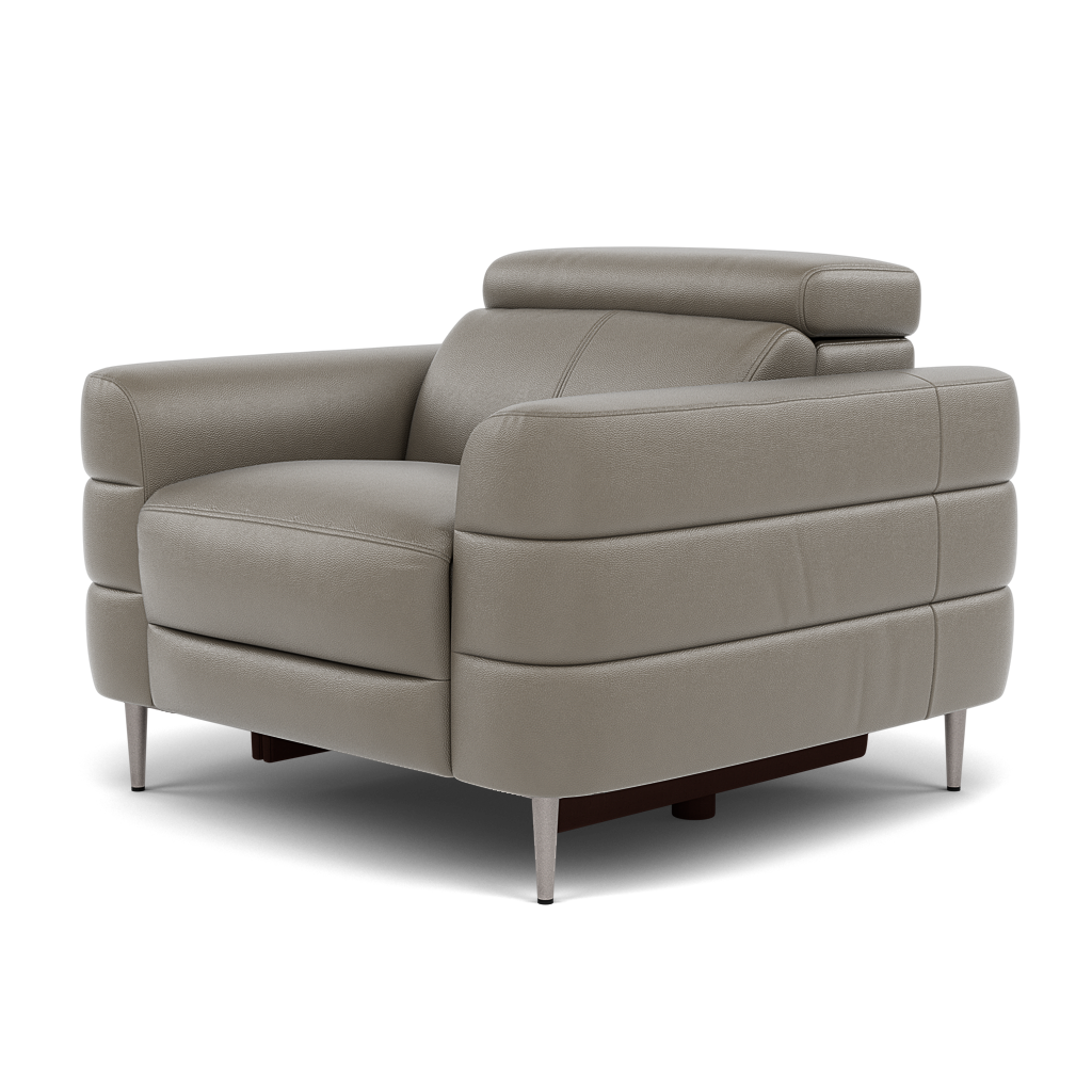 Hoy Armchair - Chair Static W/Manual Headrest Cat NL/O — NL5102 New York Cement, gallery image 3