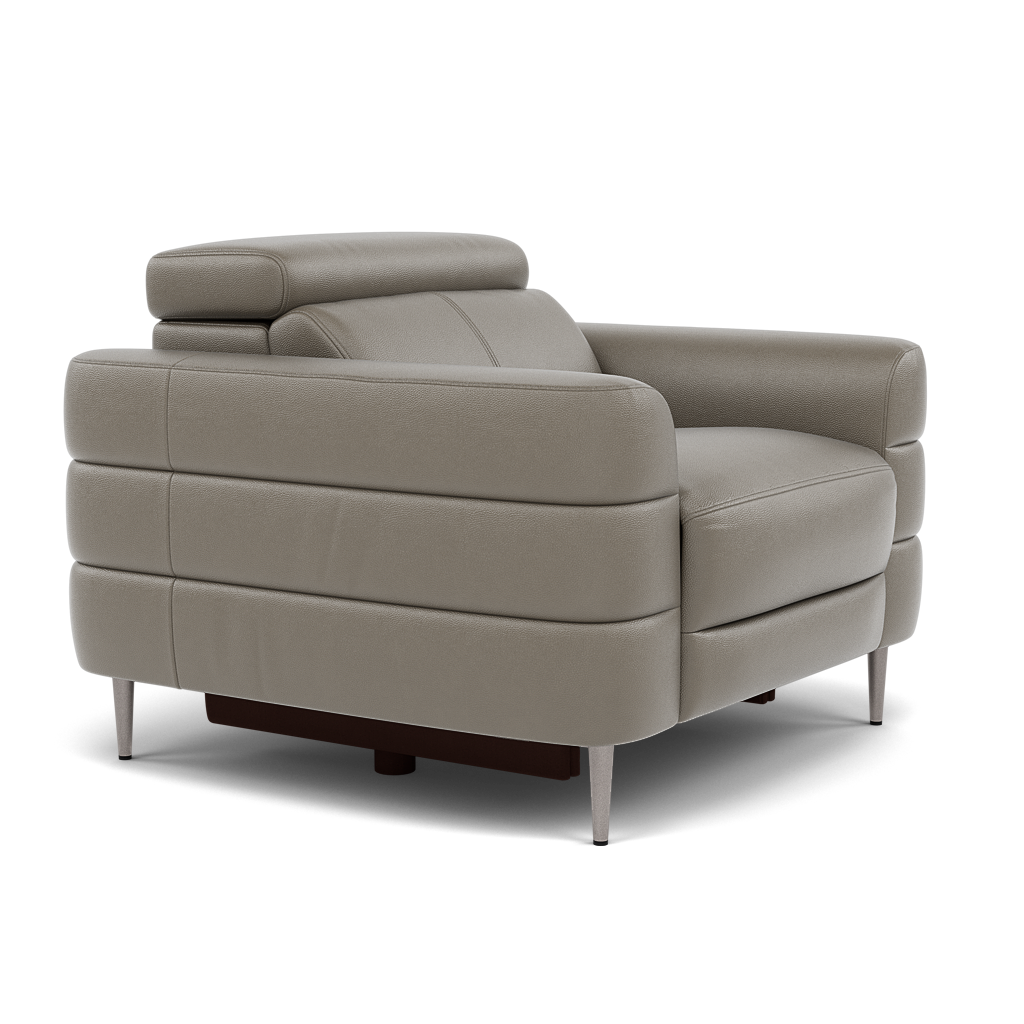 Hoy Armchair - Chair Static W/Manual Headrest Cat NL/O — NL5102 New York Cement, gallery image 1