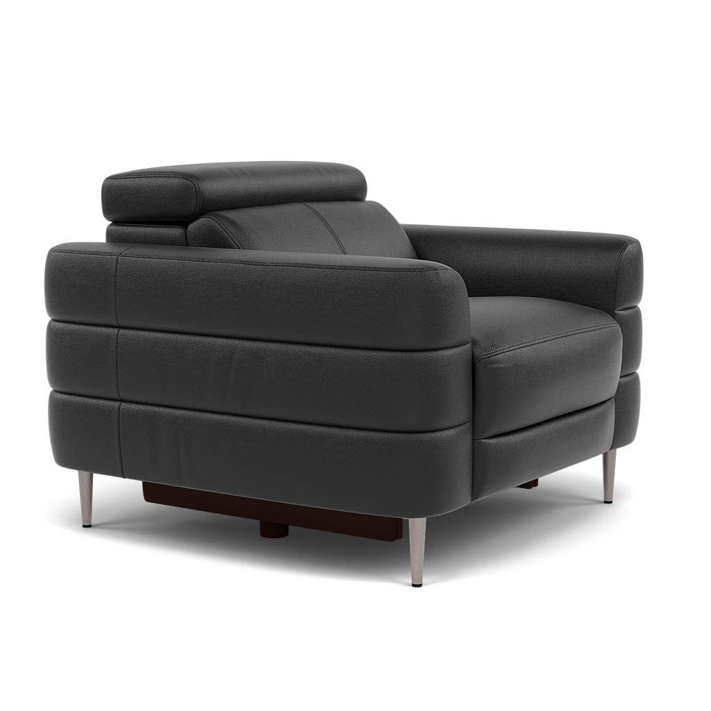 Hoy Armchair - Chair Static W/Manual Headrest Cat NL/O — NL5109 New York Midnight, gallery image 1