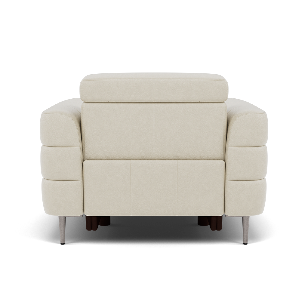 Hoy Armchair - Chair Static W/Manual Headrest Cat NL/O — O7015 Oslo Light Grey, gallery image 2