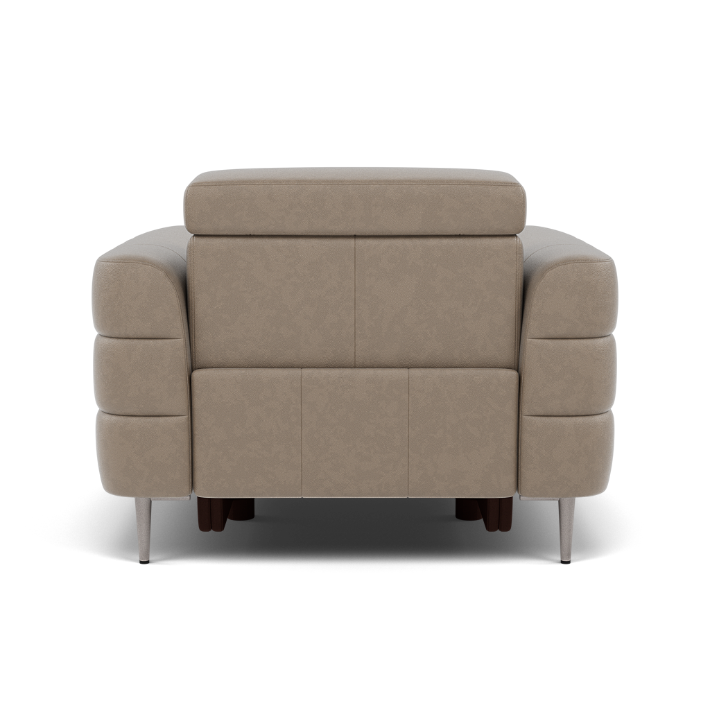 Hoy Armchair - Chair Static W/Manual Headrest Cat NL/O — O7023 Oslo Elephant Grey, gallery image 2