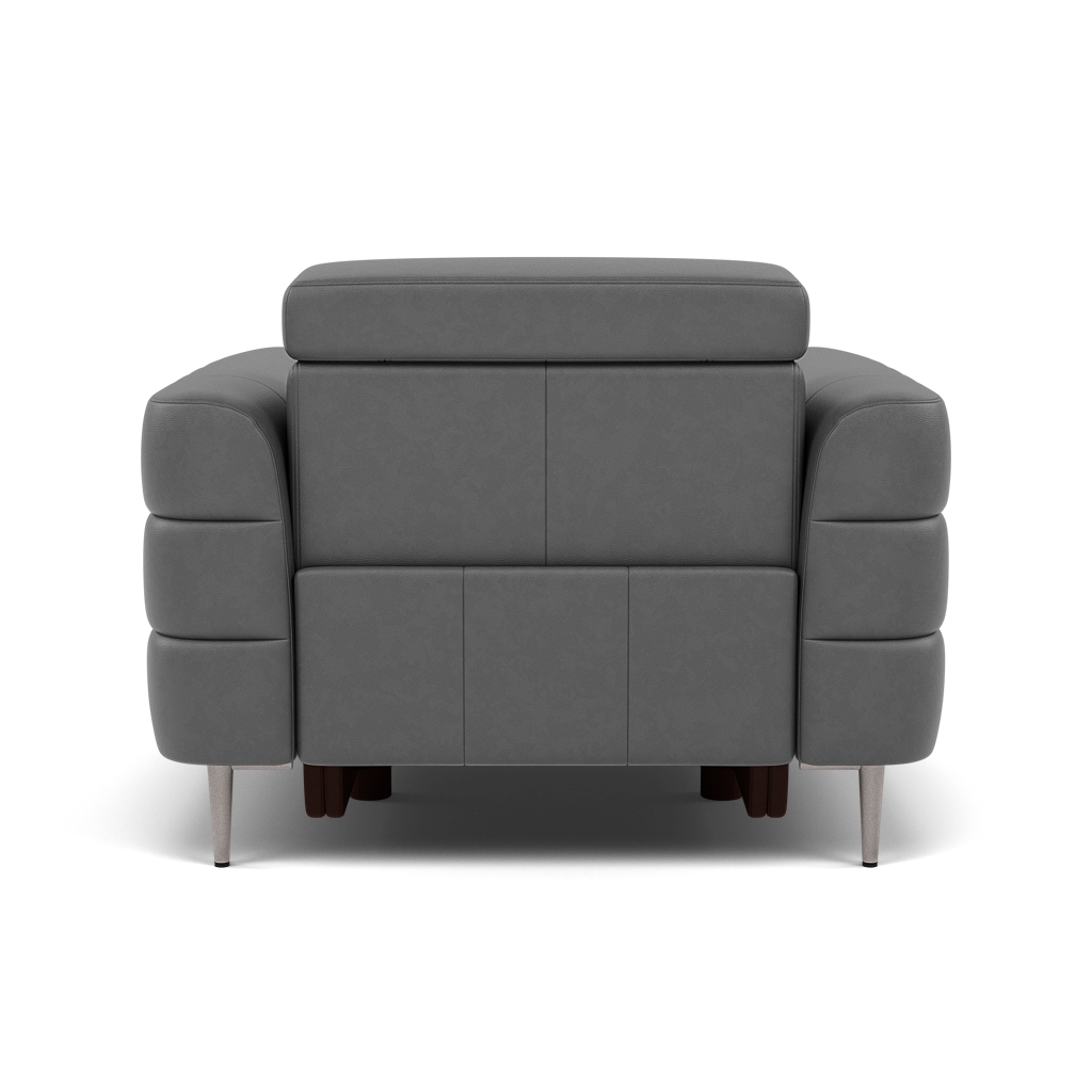 Hoy Armchair - Chair Static W/Manual Headrest Cat NL/O — O7300 Orlando Dark Grey, gallery image 2