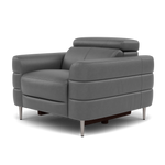 Hoy Armchair - Chair Static W/Manual Headrest Cat NL/O — O7300 Orlando Dark Grey, gallery image 3